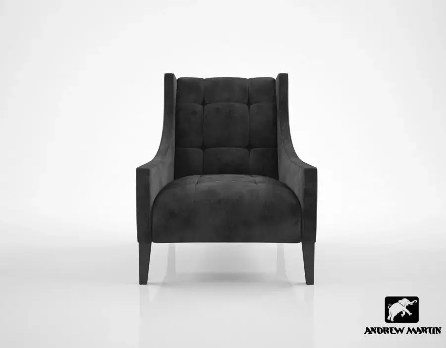 Andrew Martin Milton Chair 3D model