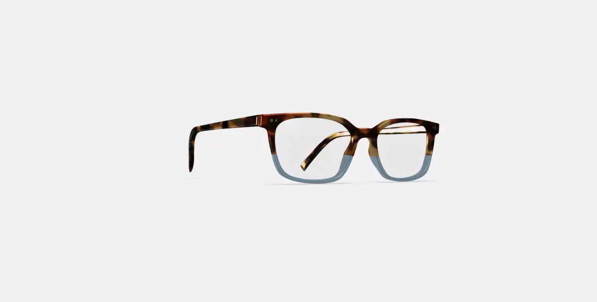 Weathers Eyeglasses in Hudson Blue Fade 3D model