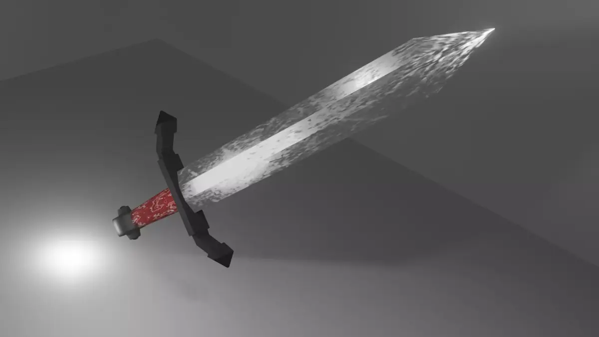 Warriors Sword Free 3D model