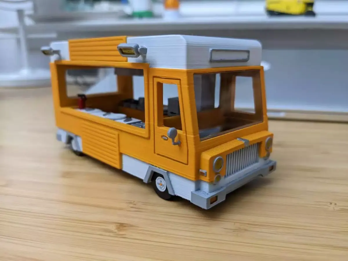 Overcooked food truck 3D print model