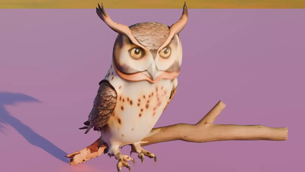 Buho 3D 3D model