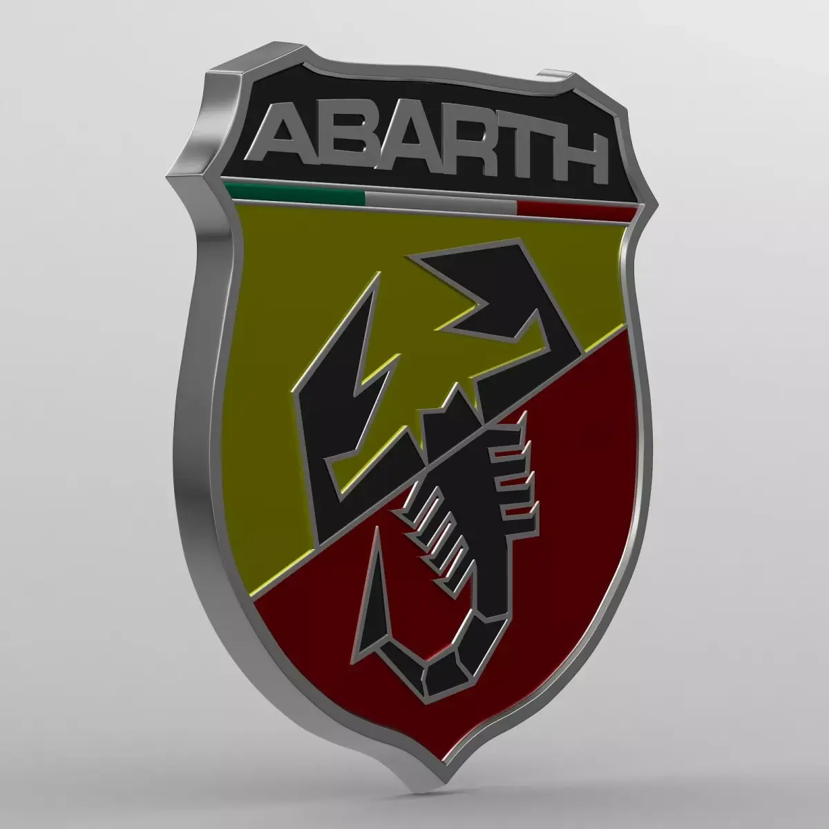 abarth logo 3D model