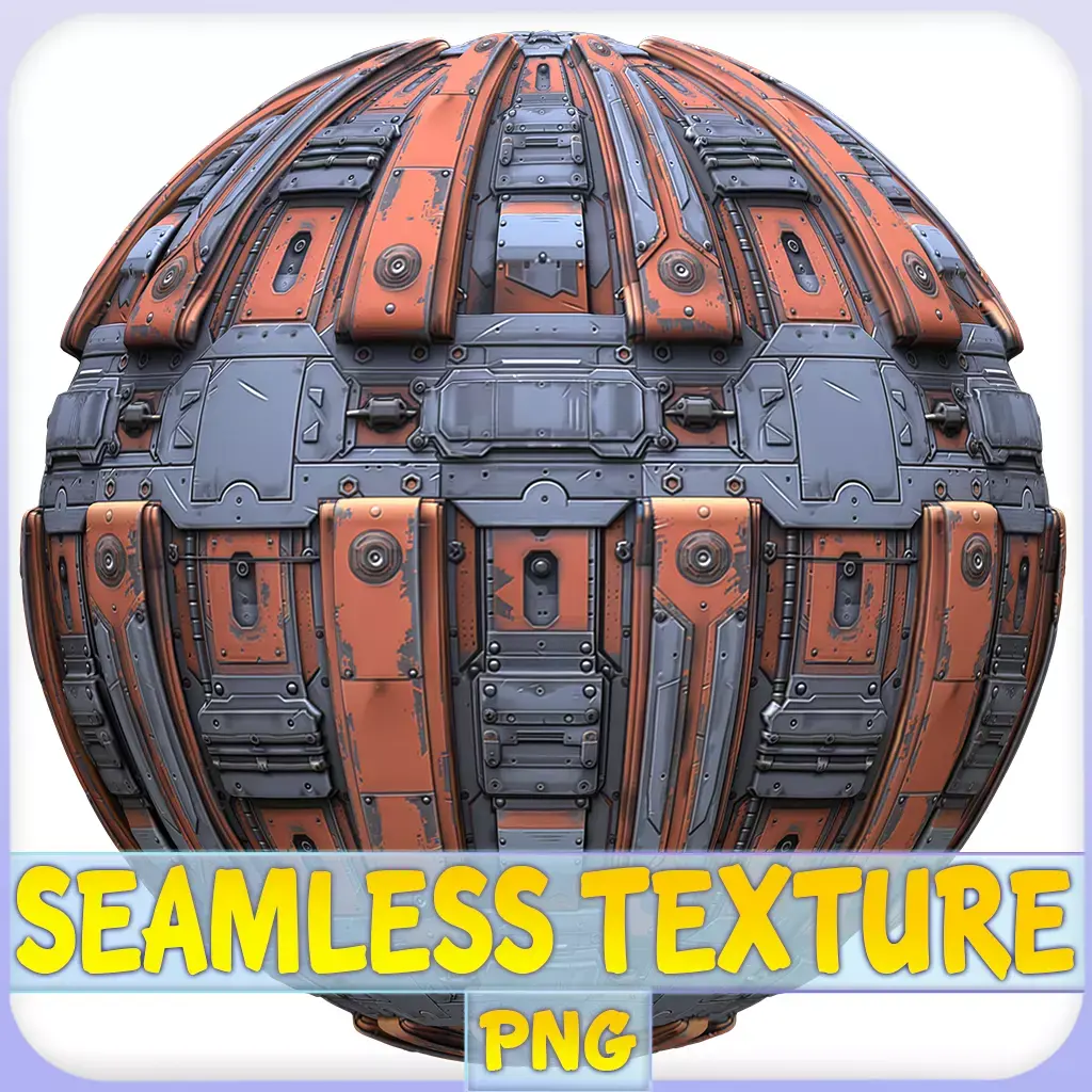 Sci-FI Seamless Texture Texture 29