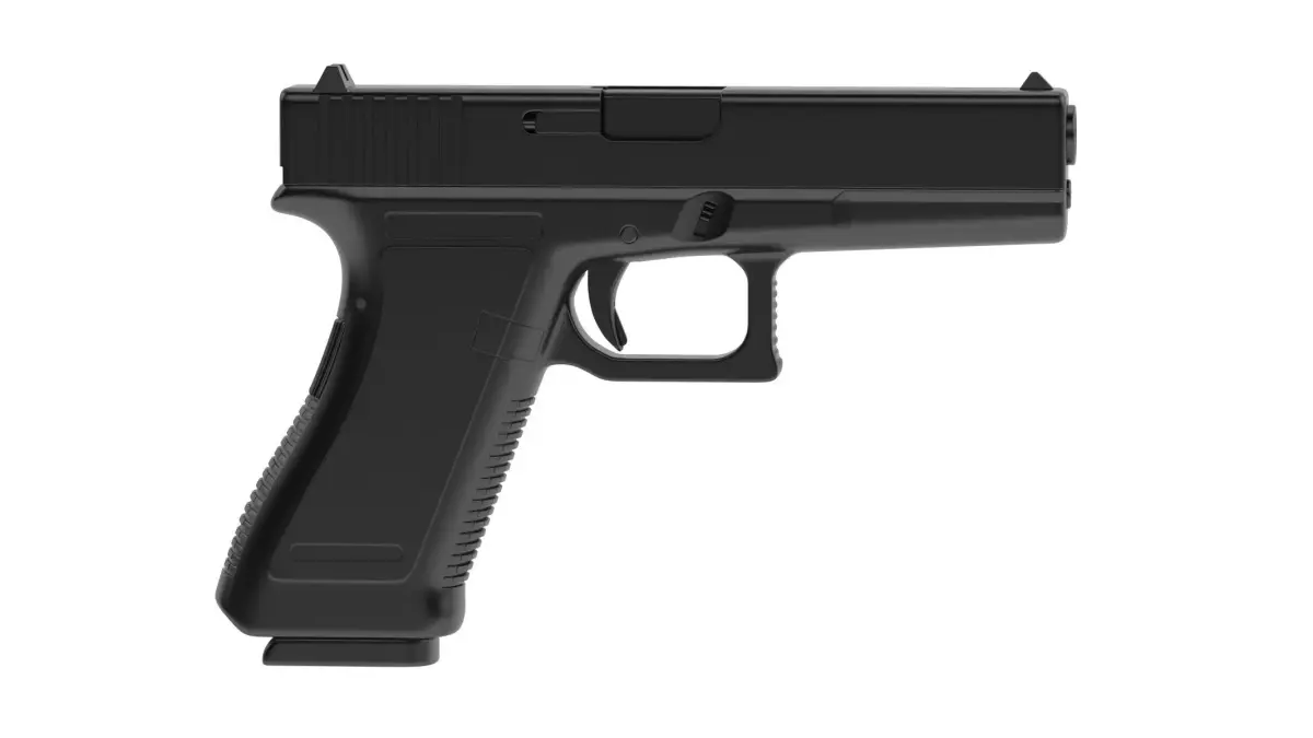 Glock pistol 3D model buy