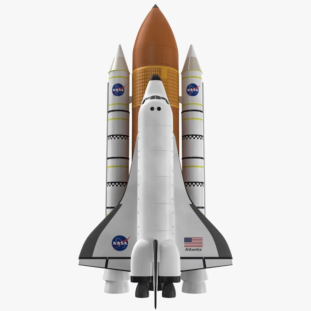 Space Shuttle 3D model 4