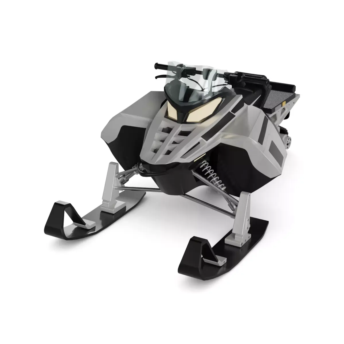 Snowmobile Rescue Sled 3D model buy