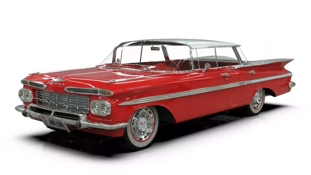 1959 Chevrolet Impala Sport Sedan HARDTOP 3D model