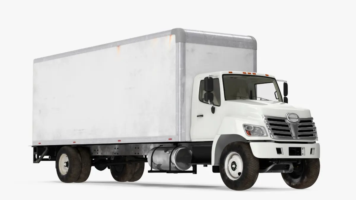 Commercial Box Truck 3D model