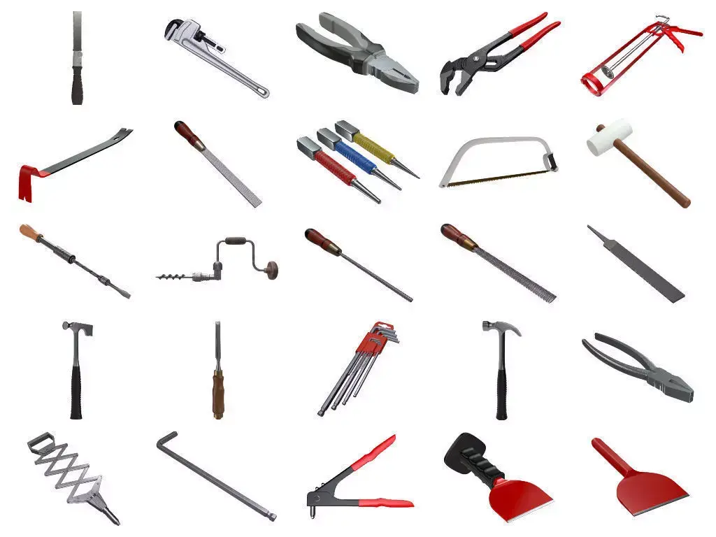 Hand instruments 3D Model Pack