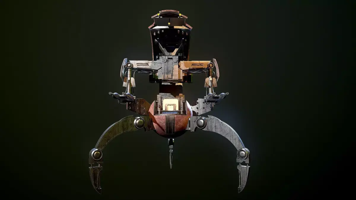 Droideka Star Wars 3D model