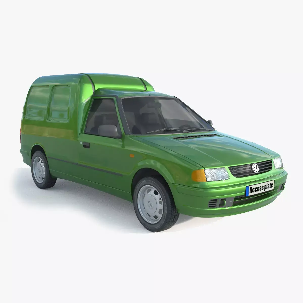 Volkswagen Caddy van MK2 3D model