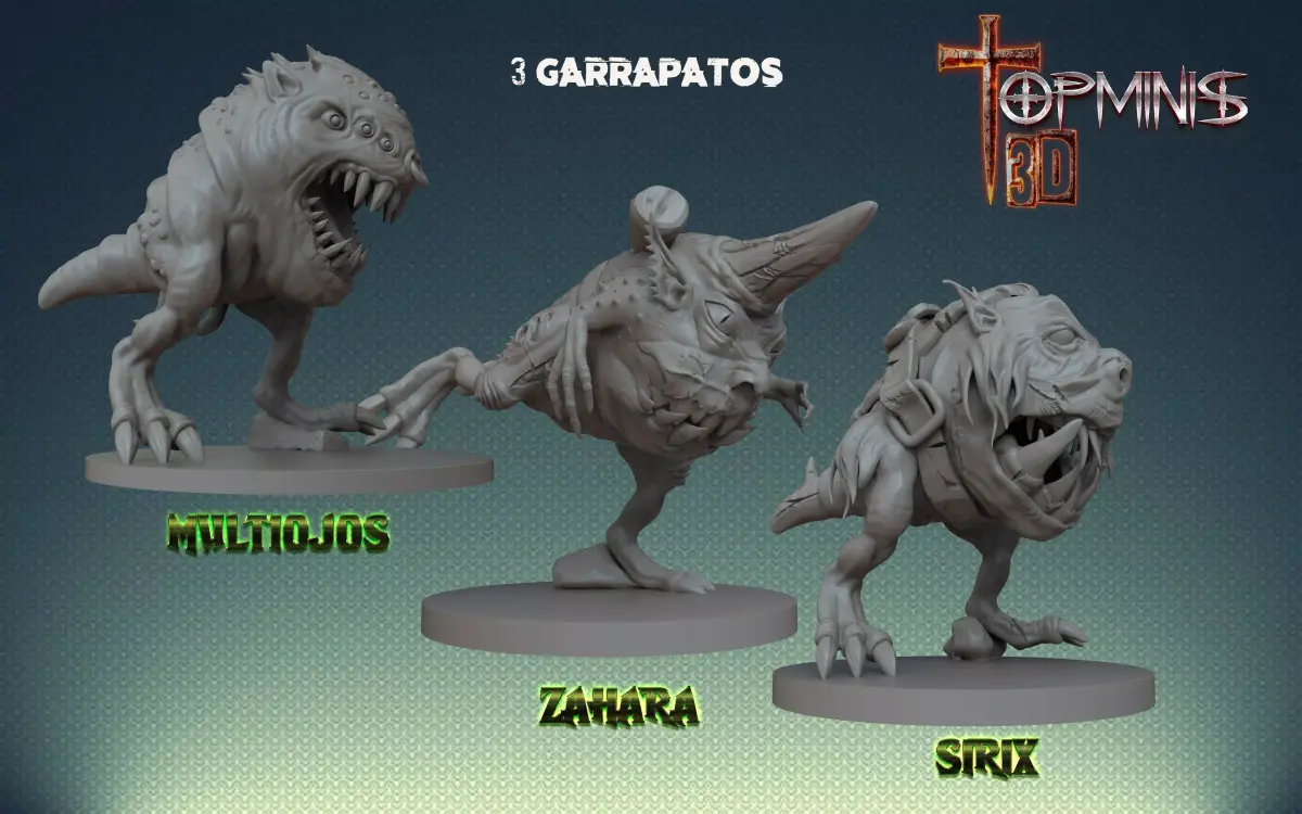 GARRAPATOS 3D print model