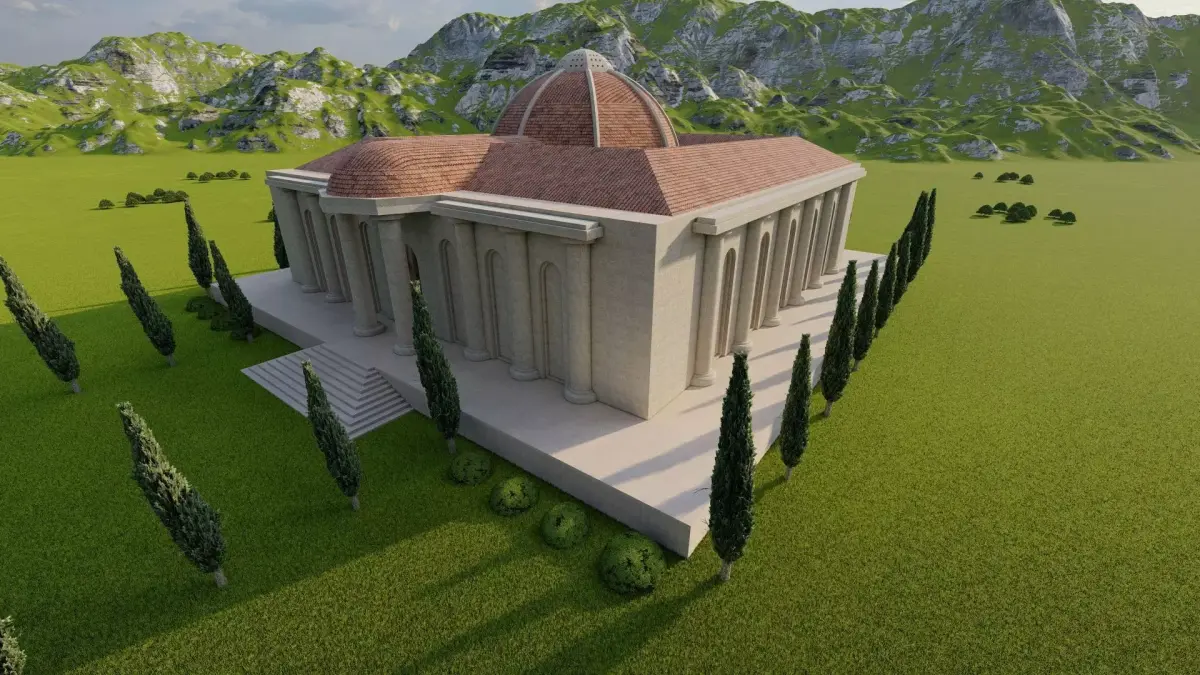 Parthenon-Historical Greek Temple 3D model buy