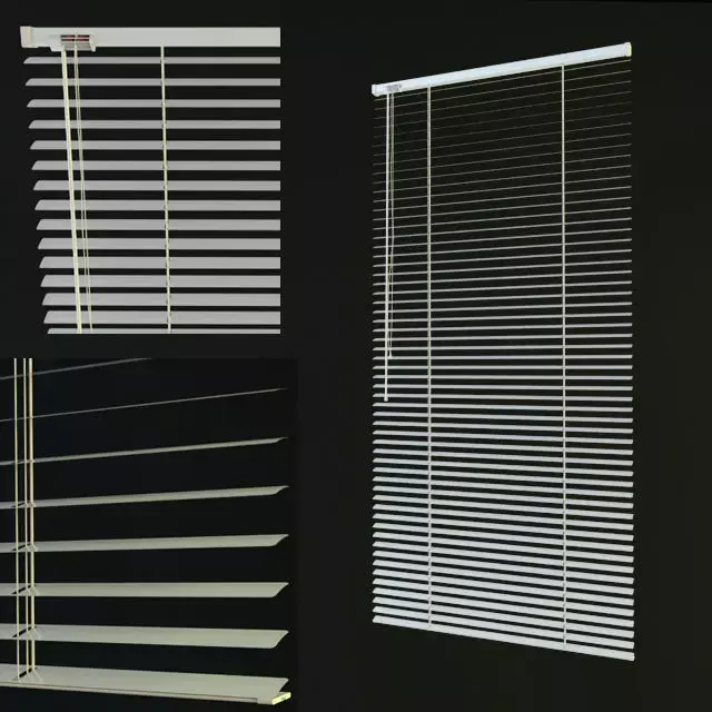 Jalousie blinds - blinds 3D model