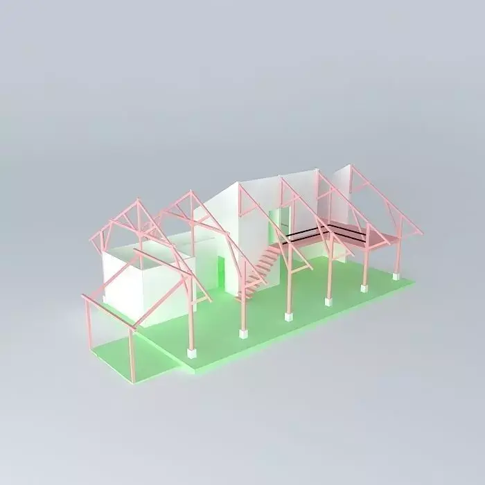 Ivonna houserev01 Free 3D model