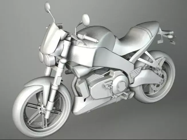 MOTOCICLETA motorcycle 3D model purchase