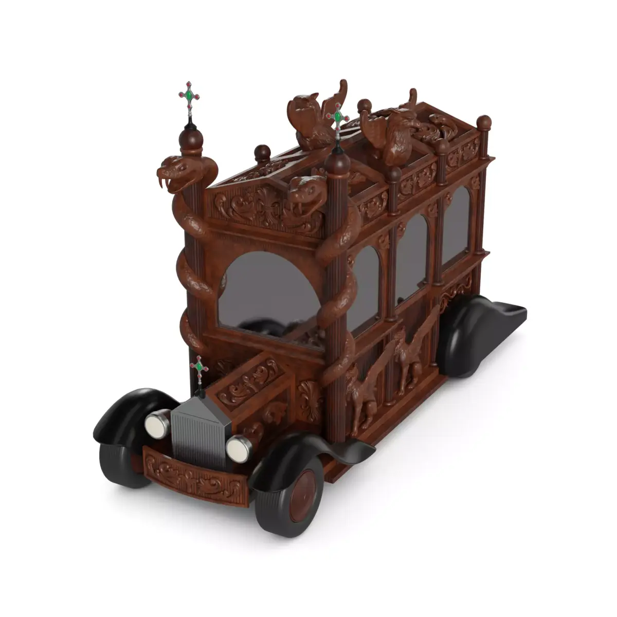 Hearse 3D model 2