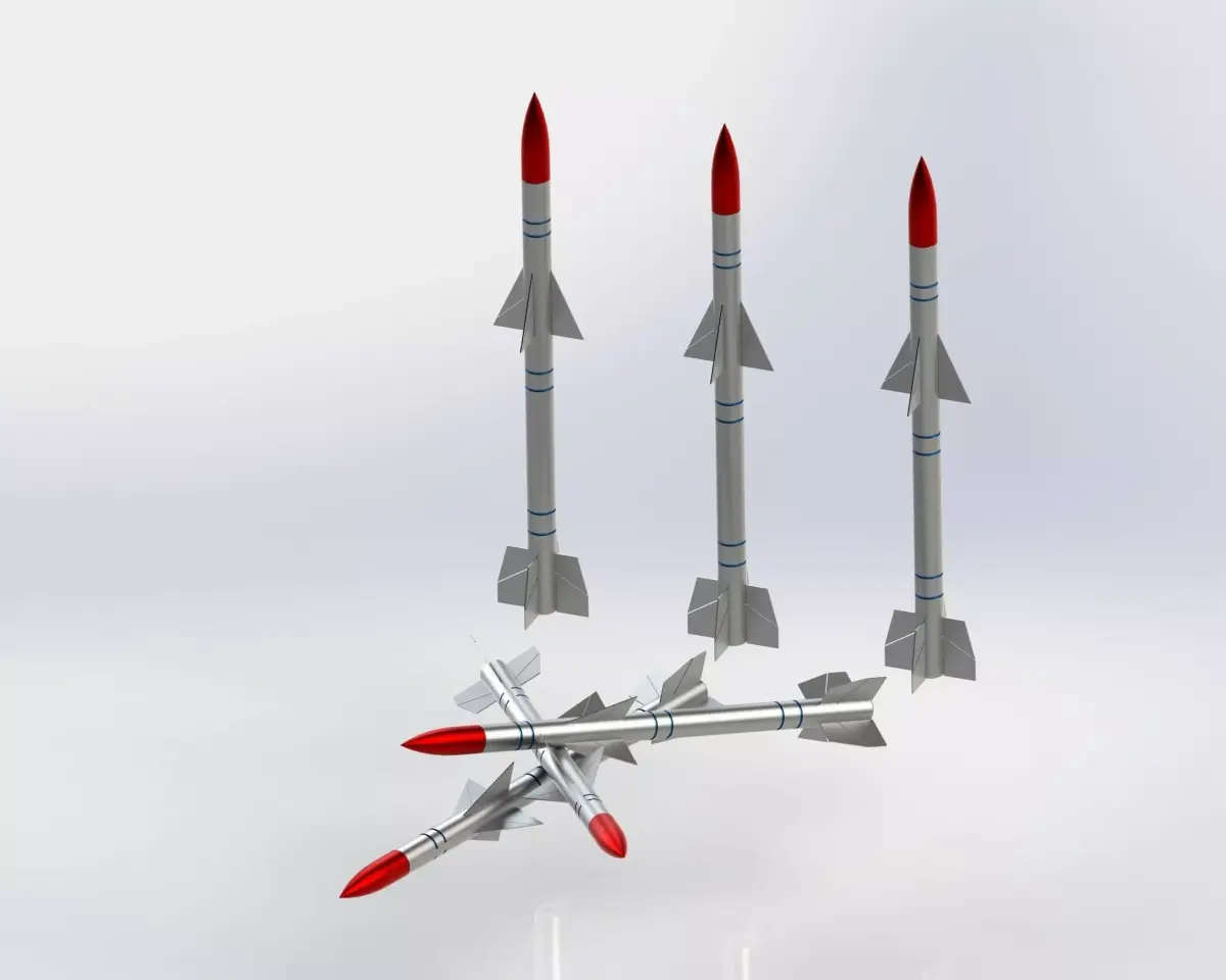 Air to Air Missile Free 3D model