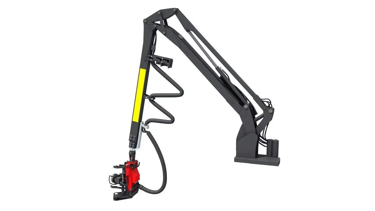 Forestry Crane 3D model
