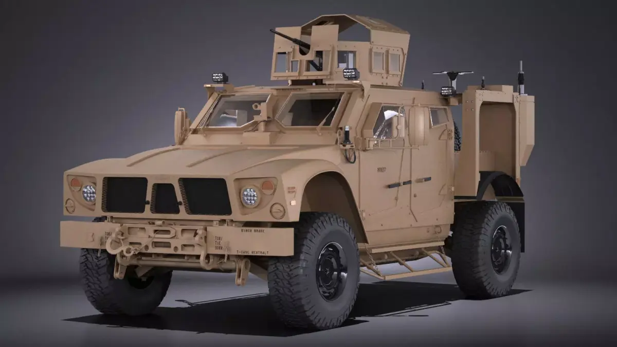 Oshkosh M-ATV R6 3D model