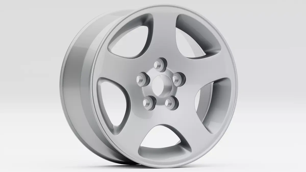 Audi S6 58707S Rim 3D model
