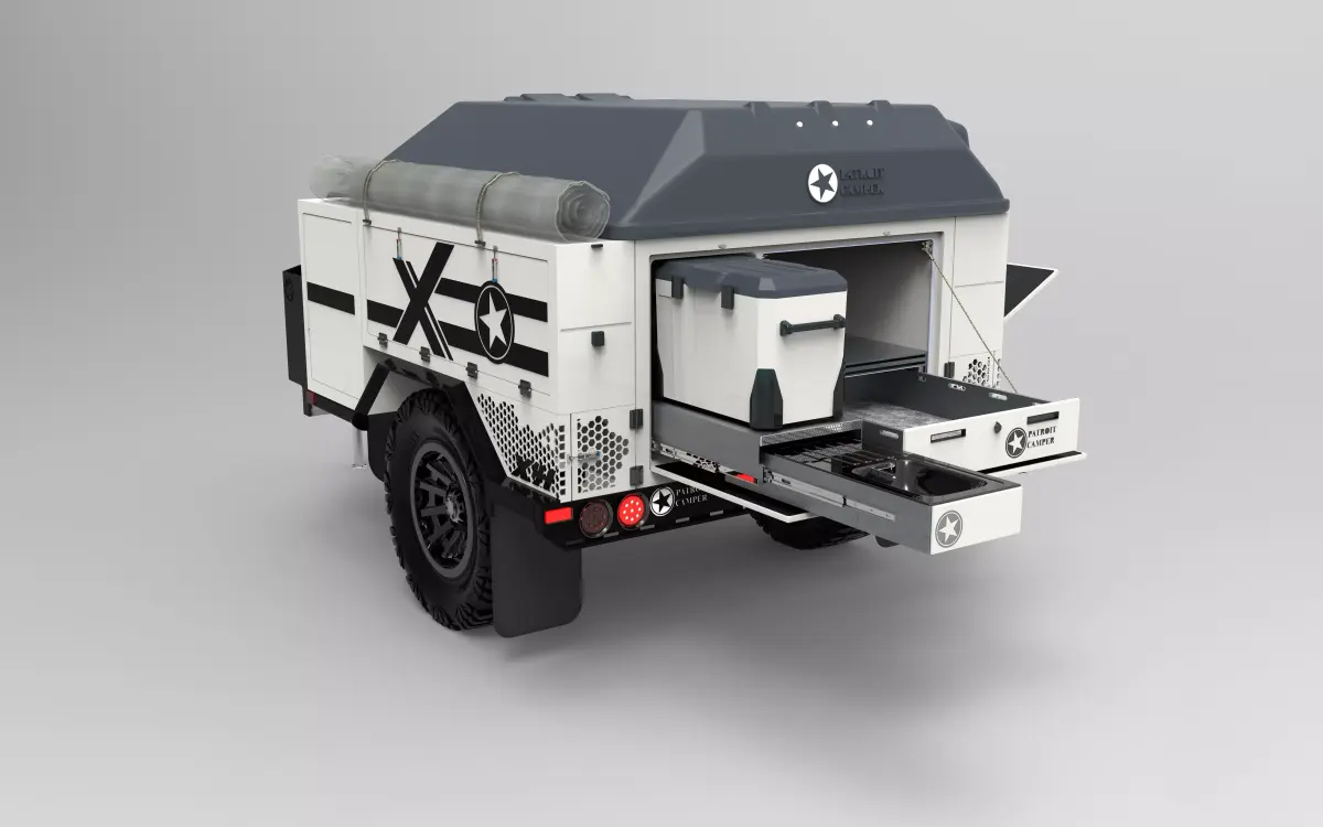 Off Road Trailer 3D model