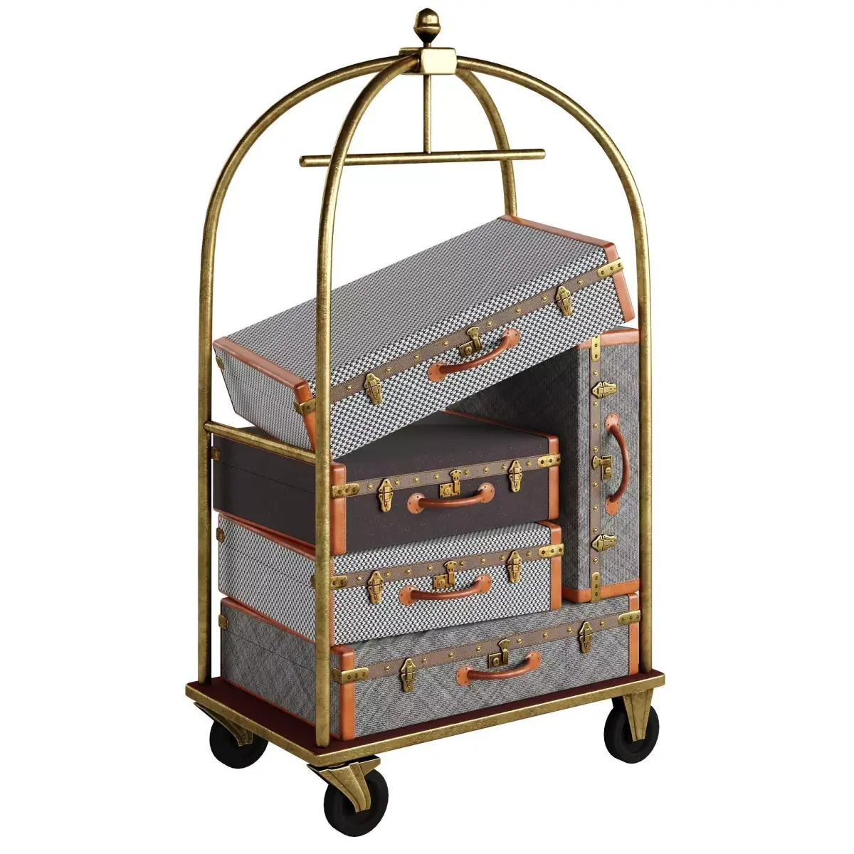 Hotel Trolley 3D model purchase