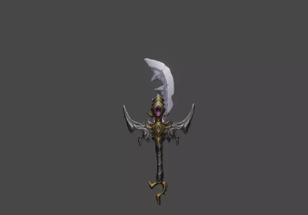 Zeloeman Sword A 23 Low-poly 3D model