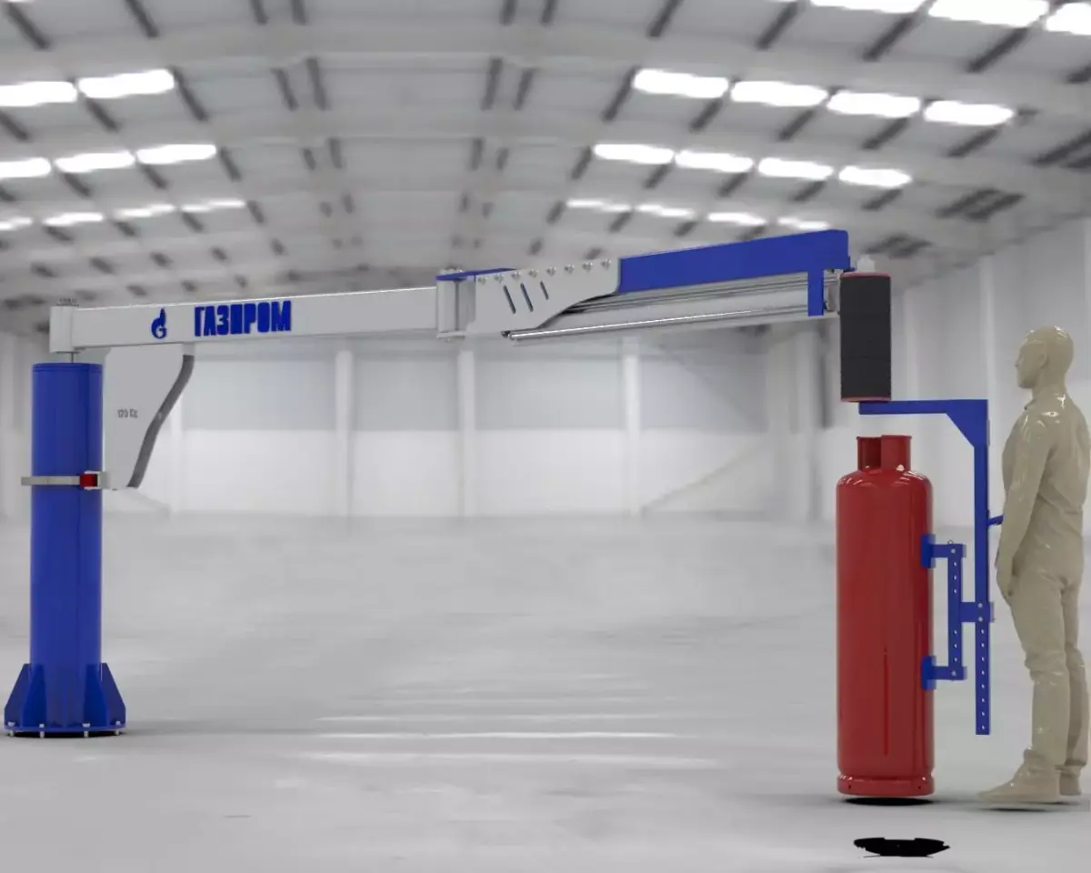 JIB Crane 3D model order