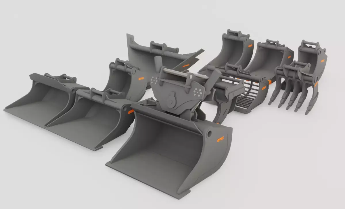 Ema Bucket Pack 3D model