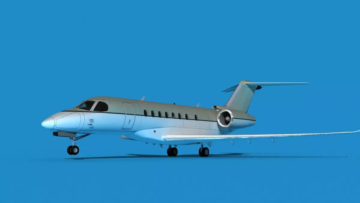 Cessna Citation C700 Longitude V08 3D model