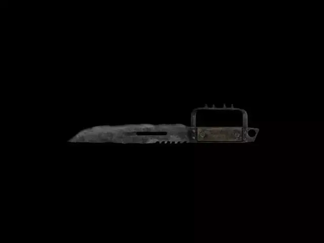 Knife from metro 2033 3D model
