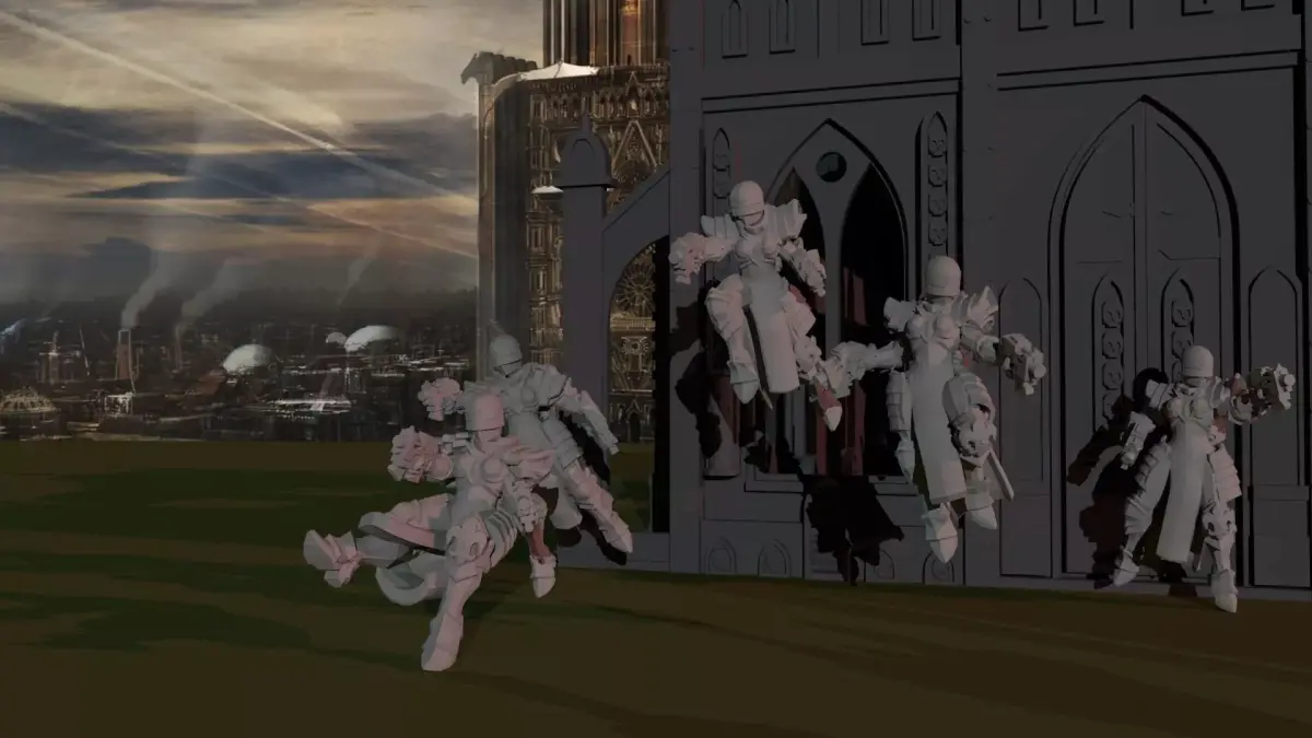 Sisters of War - Angelus Squad 3D print model