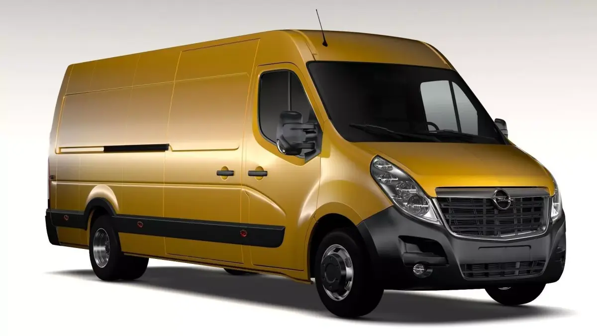 Opel Movano L4H2 Van 2016 3D model