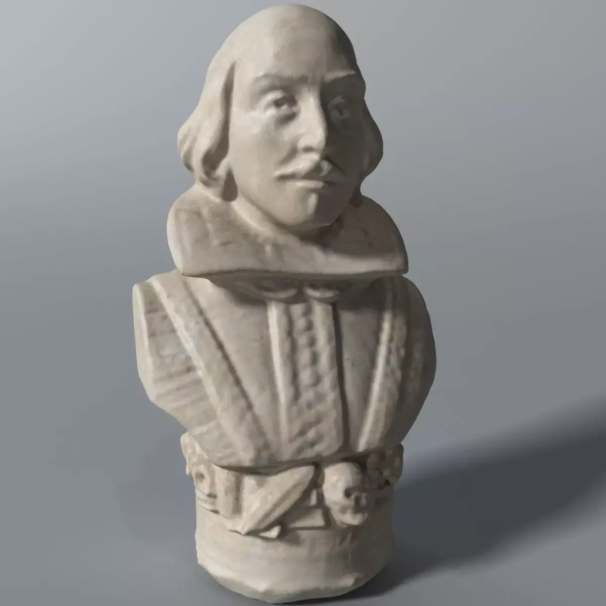 williams shakespeare Bust 3D model