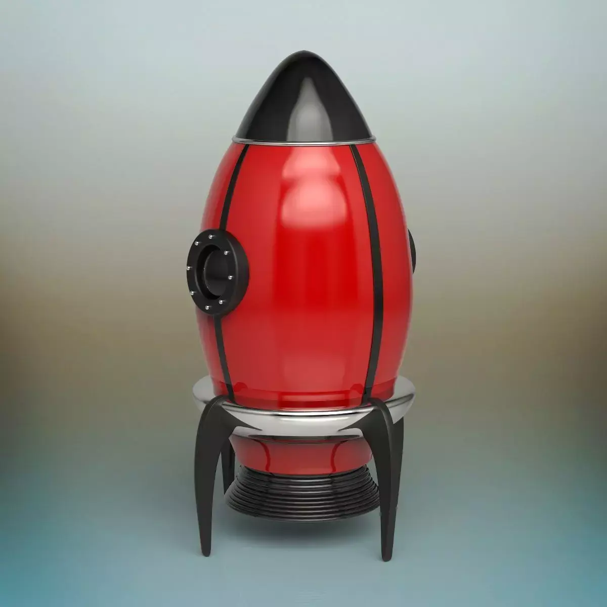 Toy Rocket 3D model
