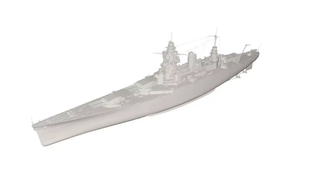 Military Ship 3D model order
