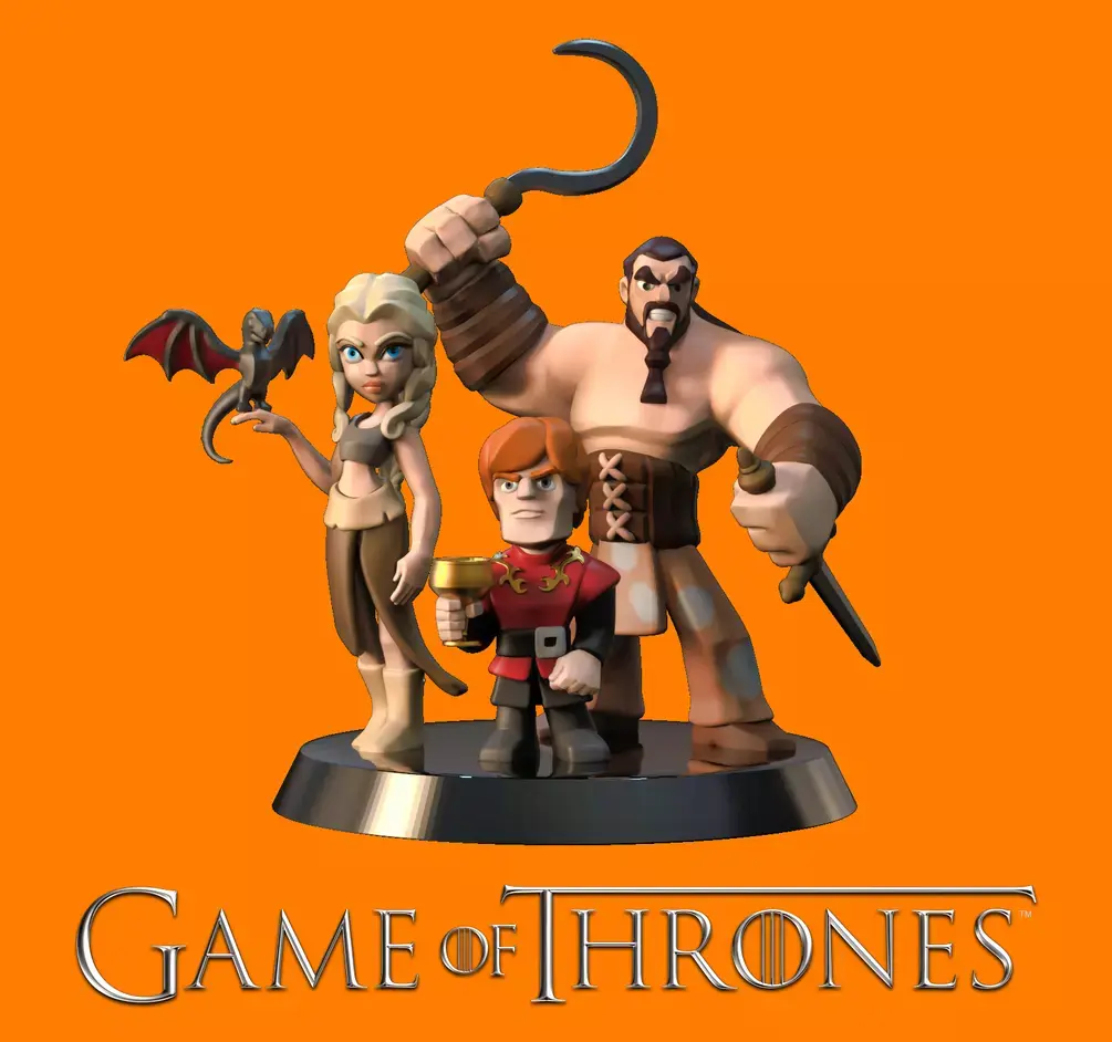  Game of Thrones 3d Print Pack 3D print model