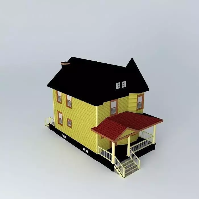 Victorian House Free 3D model