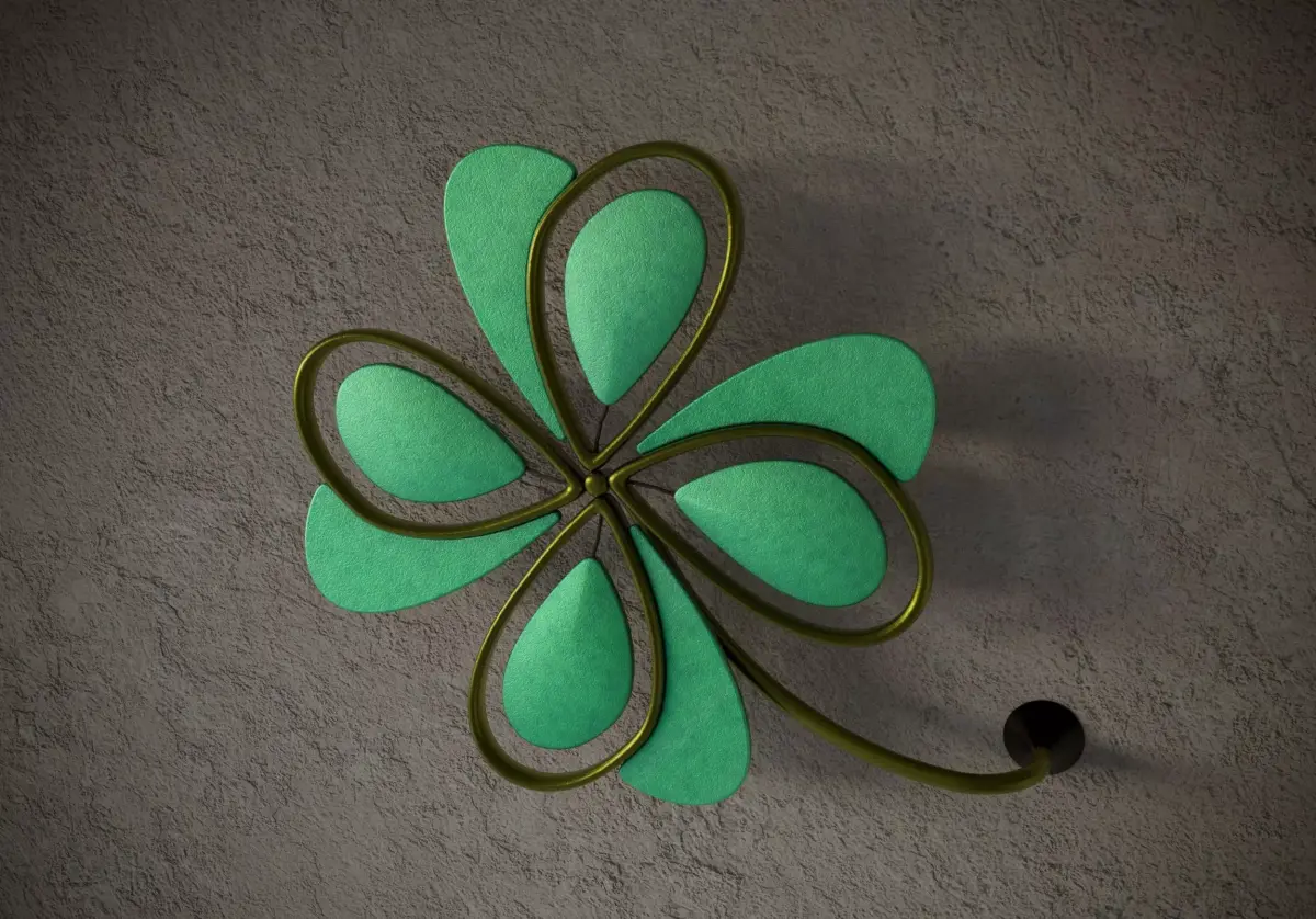 Clover Wall Decor Free 3D model