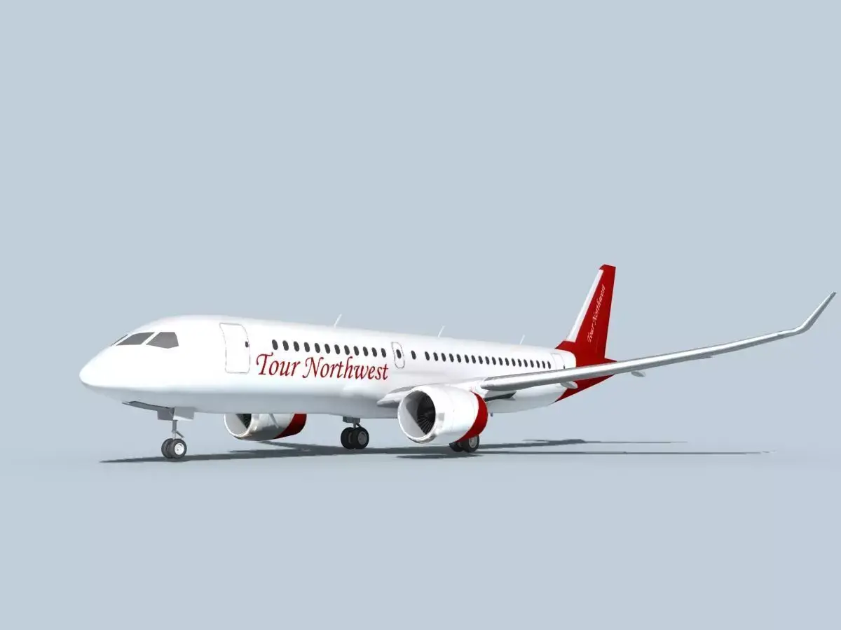 Bombardier CS100 Tour Northwest 3D model