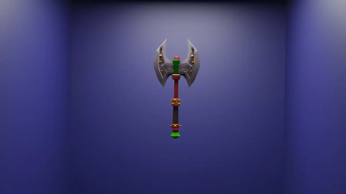 axe low poly 3D Low-poly 3D model