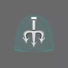 Star Tridents V10K Shoulder Symbols 3D print model