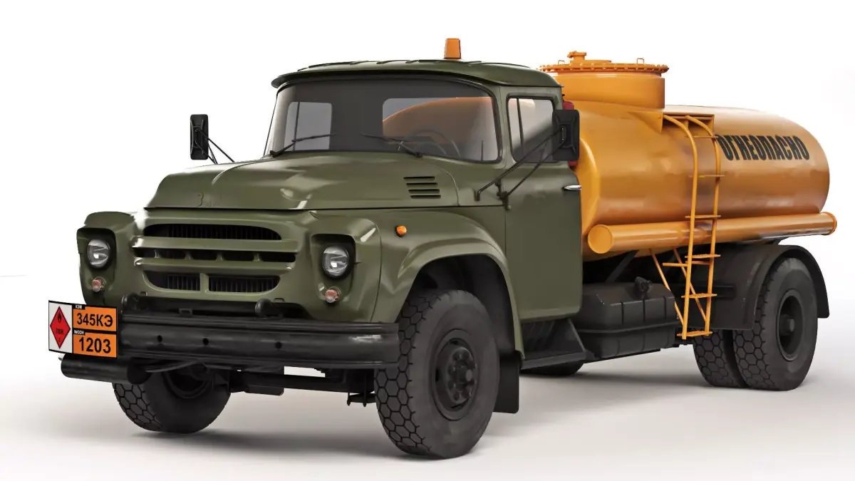 ZIL 130 TSV-6 1967 3D model
