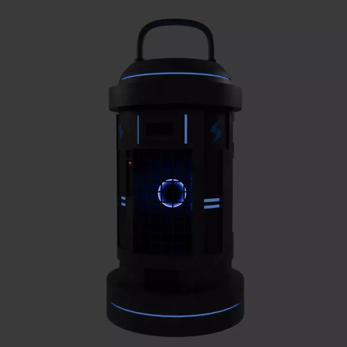 Cyberpunk Barrel  Low-Poly 3D Mode Low-poly 3D model