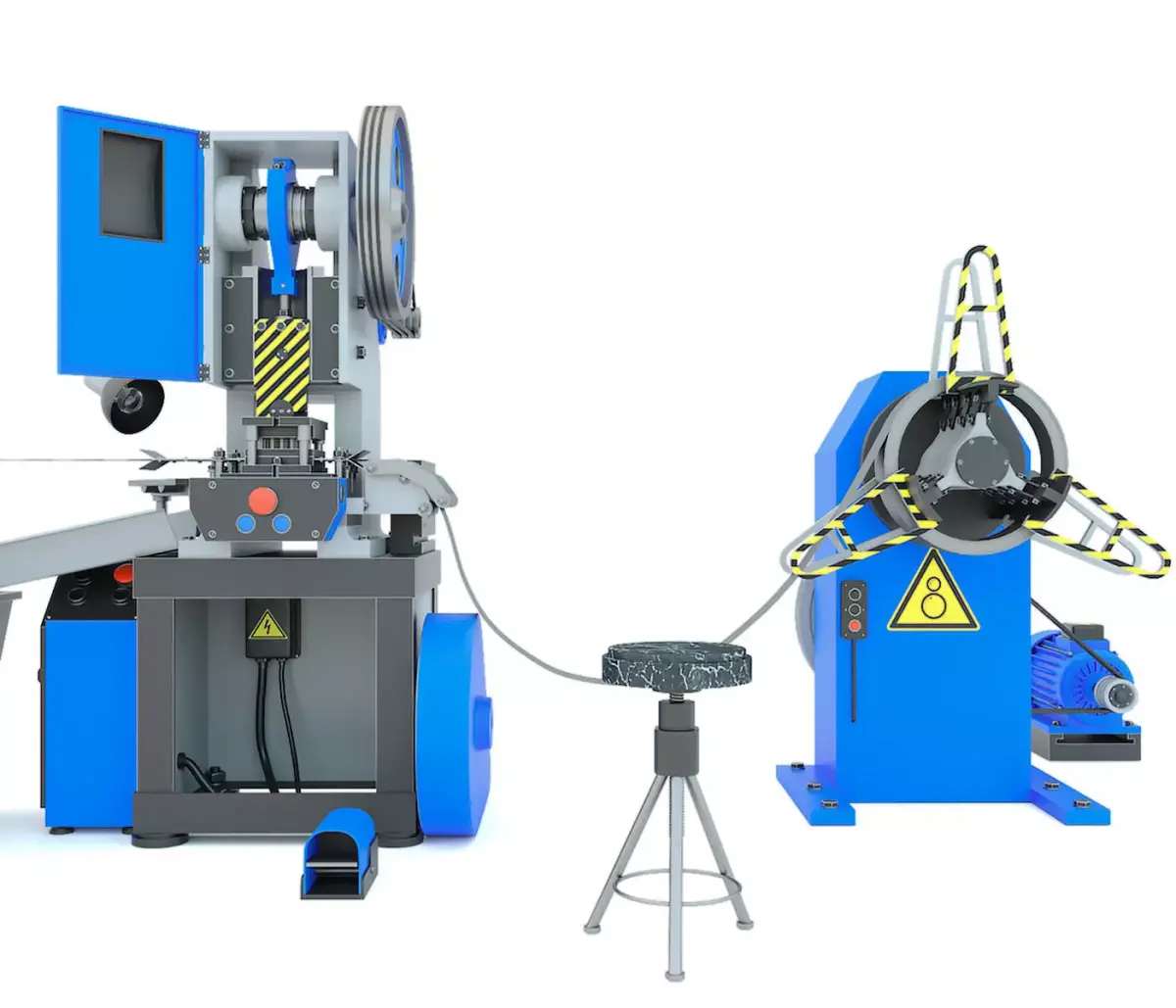 Machine tool mechanical press stamping line K2116 3D model