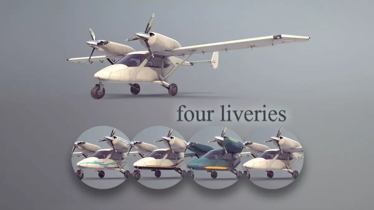 Accord-201 with four liveries 3D Model Collection