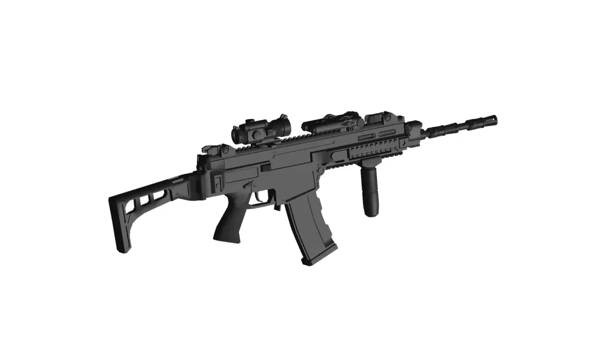 CZ 805 BREN Rifle 3D model