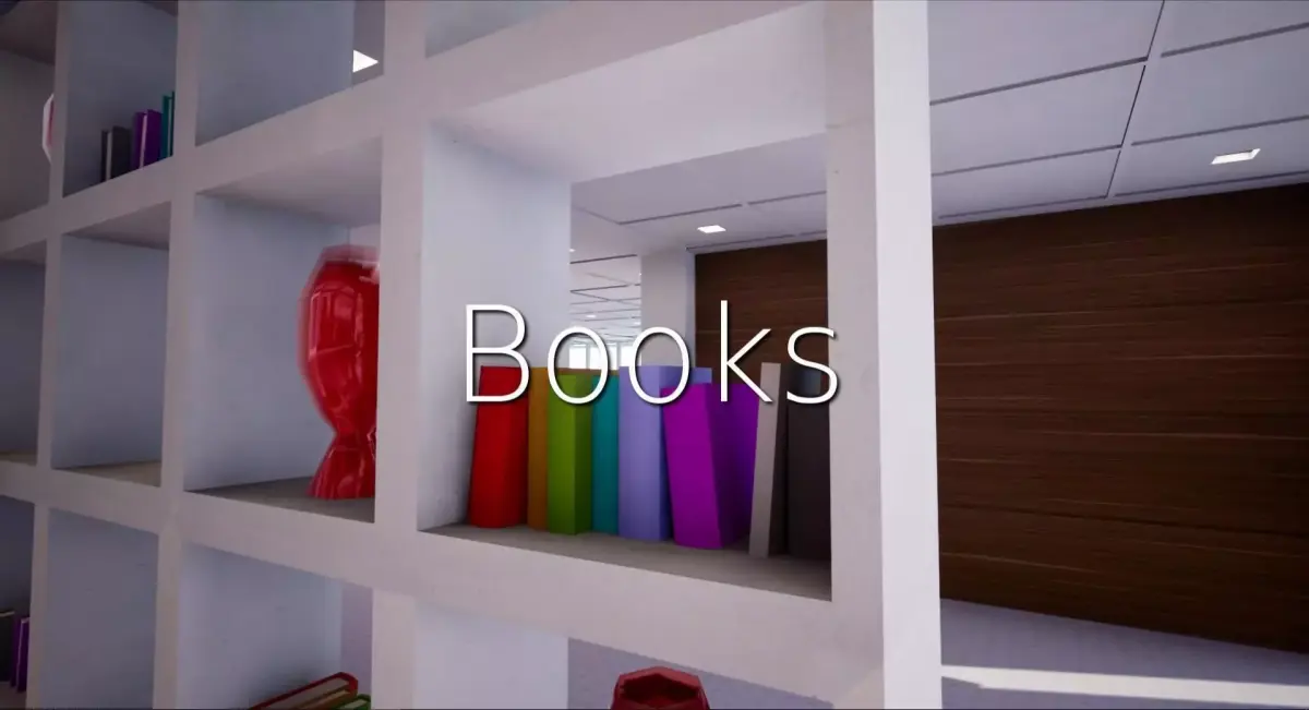 Books SHC Quick Office LM Low-poly 3D model