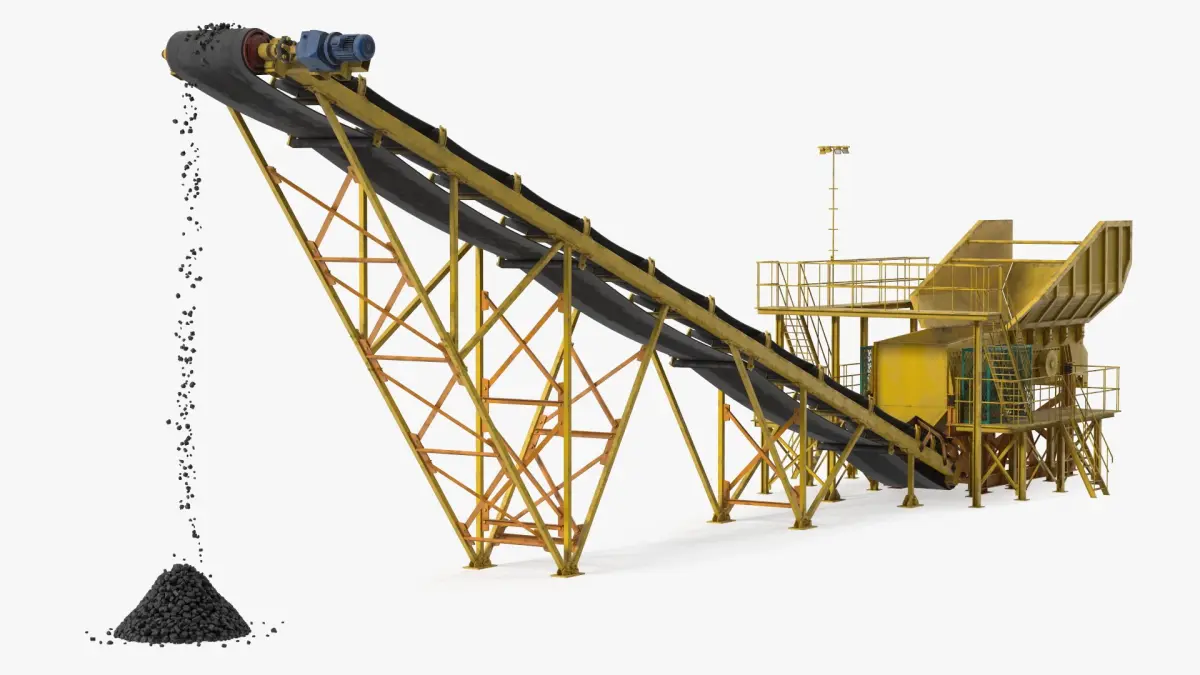  Stone Crusher Machine with Coal 